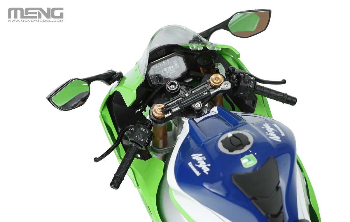 MENG MT-007S 1/9 Kawasaki NINJA ZX-10R Motorcycle Model Kit-Pre