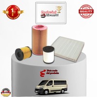 Set Service 4 Filter Citroen Jumper III 2.2 HDI 81KW 110CV FAP Von 07/2011 ->