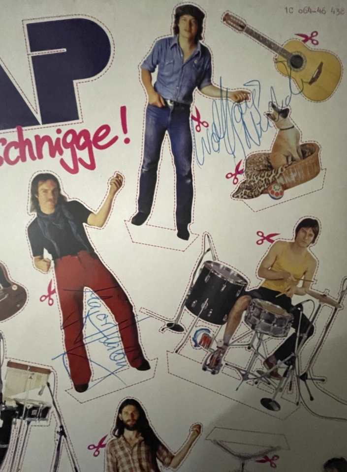 "BAP" LP "Für usszeschnigge!" Vinyl, Autogramme, Fehlpressung? VG+ - Bild 2 von 4