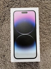 BOX ONLY Original Apple iPhone 14 Pro Max Deep Purple 128GB EMPTY BOX