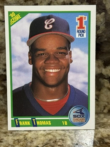 1990 Score - Frank Thomas #663 (RC) Rookie Card MINT