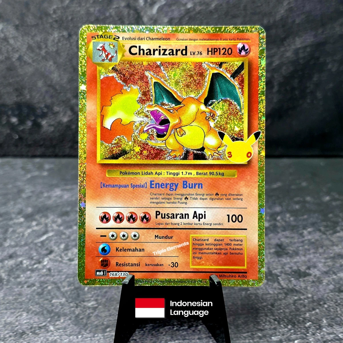 25+ Pokémon TCG Charizard Secret Rare Individual Collectible Card