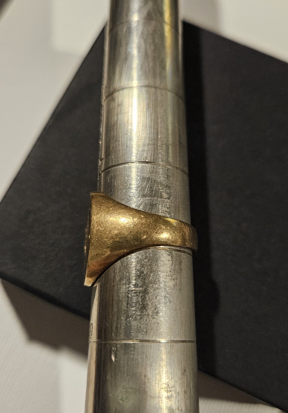 10k Solid Gold Monogram Ring Not Scrap - image 2