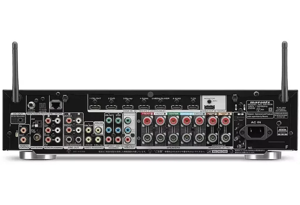 Marantz NR1608 AV Surround Receiver 7.1ch Dolby Atmos Working Confirmed 4K HDR - Image 3 of 4