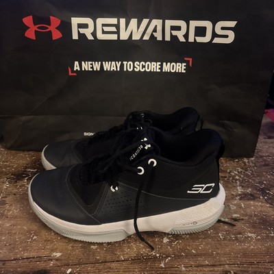 Under Armour GS SC 3Zero IV Basketball Shoes. Size M8 W9.5..(B4)