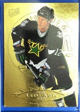 1995 Fleer Ultra Gold Medallion #40 Grant Ledyard - Dallas Stars