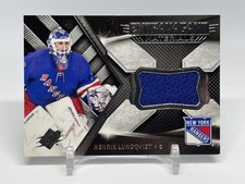 2018-19 SPx #EX-HL Henrik Lundqvist Extravagant Materials