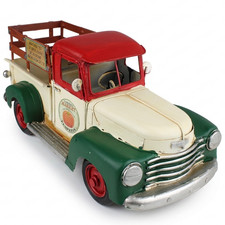 Decorative Metal Pickup Truck 1940s Chevrolet Vintage Style Farm Market 12.5 In Decorative Metal Pickup Truck 1940s Chevrolet Vintage Style Farm Market 12.5 In