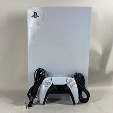 Sony PlayStation 5 Disc PS5 825GB White Console Gaming System CFI-1015A