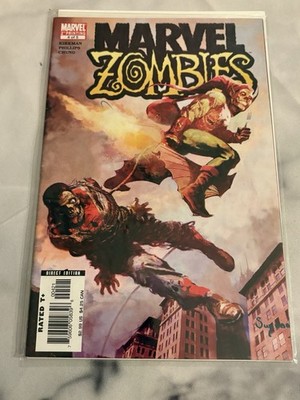 MARVEL ZOMBIES #4 Comic Book 2nd Printing Homage Cover ROBERT KIRKMAN 2006