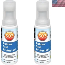 Advanced UV Protectant for Rubber Seals & Trim - Restore and Revitalize, 2 Pack