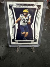 2023 National Treasures Collegiate Aidan Hutchinson #29 /99 Michigan Wolverines