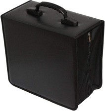 Disc CD DVD Bluray Storage Holder Solution 1 Set Case, Black