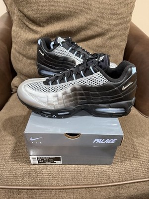 Palace x Nike Air Max 95 Big Bubble Black Silver IQ7708-095 Size 14