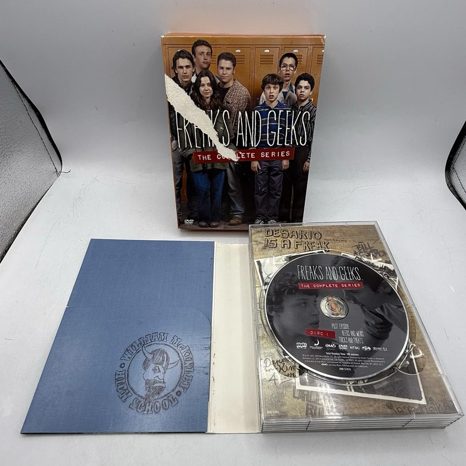 Freaks and Geeks 1999 - Complete Series (DVD 6 Disc Set) FRANCO ROGAN  SEGAL - Image 4 of 4