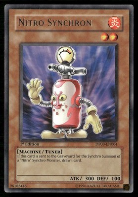 Nitro Synchron Duelist Pack 8: Yusei Fudo DP08-EN004 Rare Yugioh Lightly Played