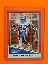 2017 Panini Classics - Legends Barry Sanders #125 Timeless Tributes Orange /25