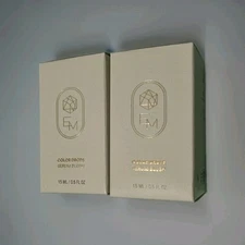 Em Cosmetics Color Drops Serum Blush 0.5 oz  Venetian Rose Set of 2