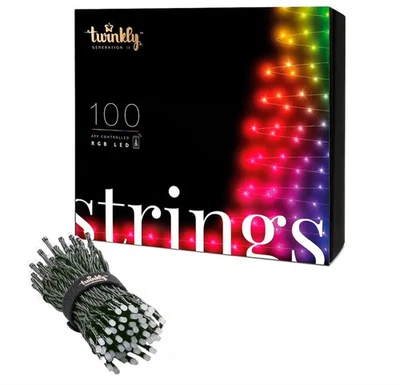 Twinkly Smart Light String 100 LED RGB Generation II Multi Color