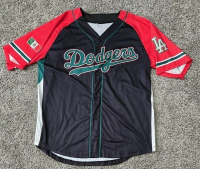 Los Angeles Dodgers Jersey Adult XL Mexican Heritage Night Mexico Black  2021