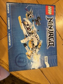 LEGO NINJAGO: Ninjacopter (70724) Used Set, W/ Open Box, Includes Zane and Pixal