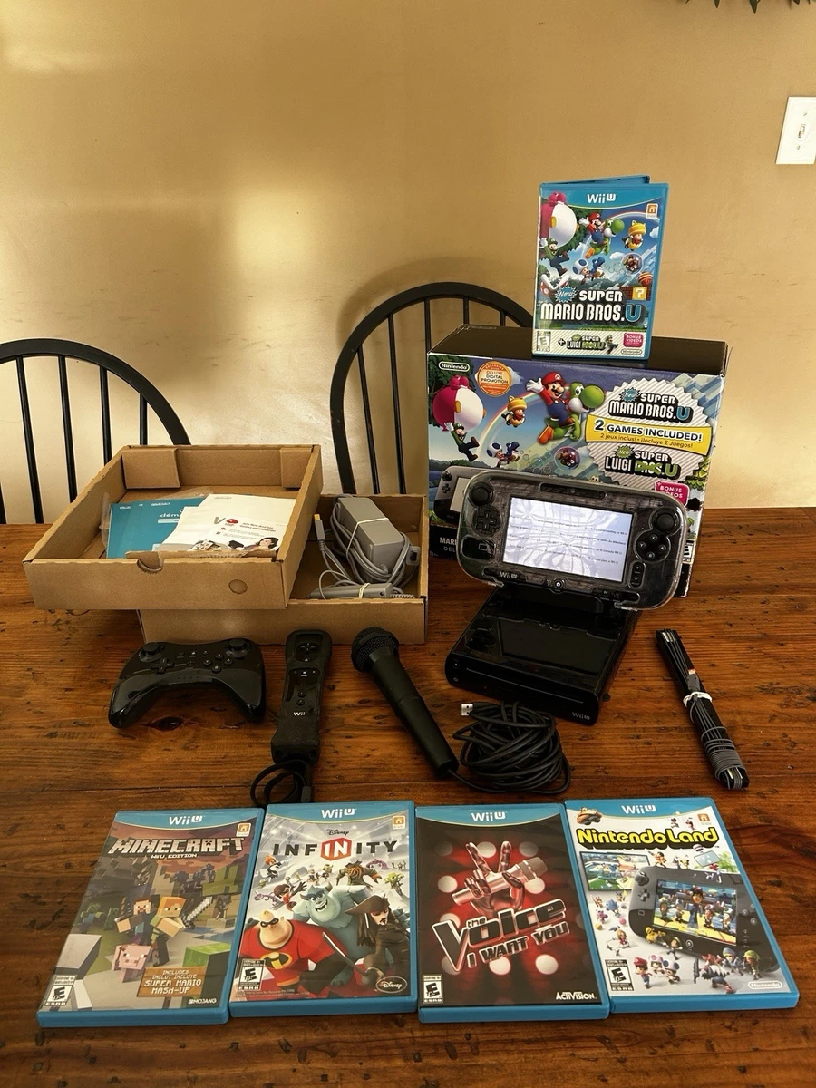 Nintendo Wii U - Deluxe Home Video Game Consoles for sale | eBay