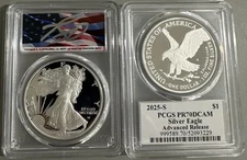2025-S Proof ASE PR70DCAM PCGS Advanced Release T. Cleveland flag