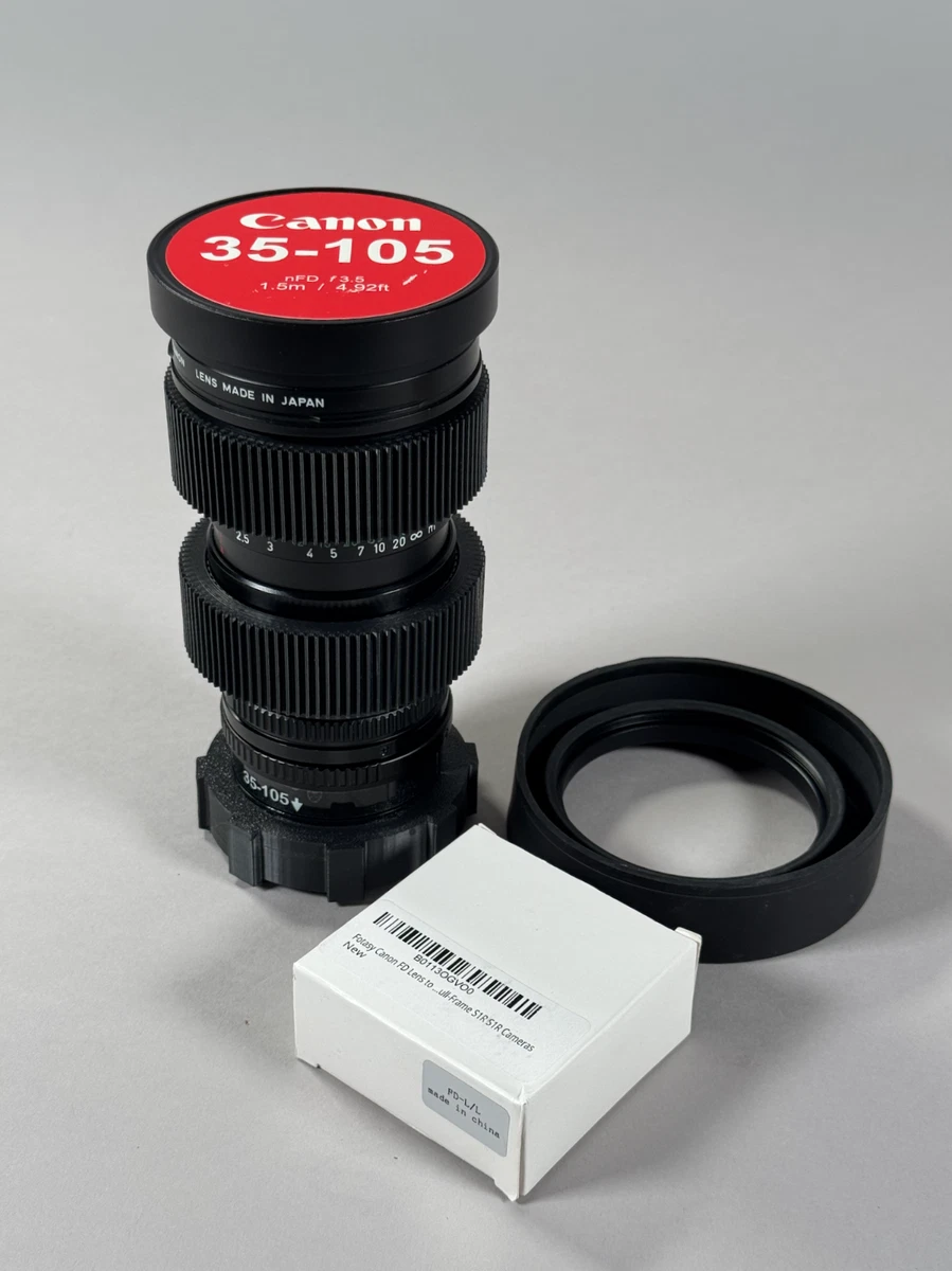 Canon FD 35-105mm Focal Camera Lenses for sale - eBay