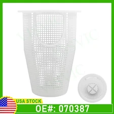 For PENTAIR WHISPERFLO POOL PUMP BASKET 070387