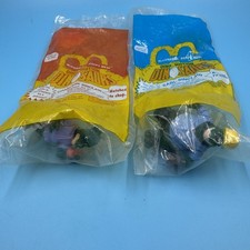 Vintage 1993 McDonald s Dino-Motion Dinosaurs Toys Charlene Earl Sinclair MIP