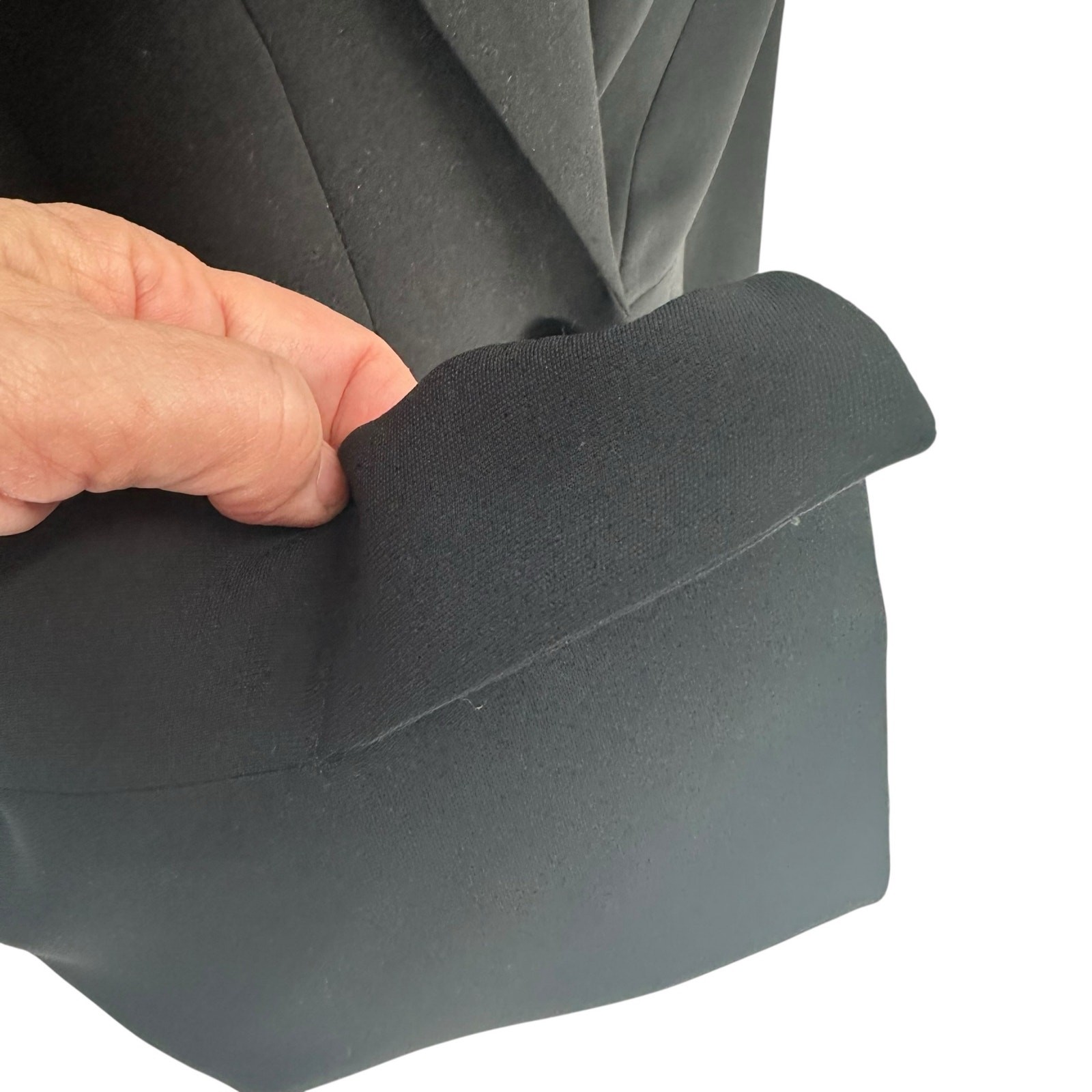 Pendleton Black One Button Closure Polyester Blaz… - image 5