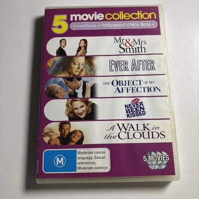 Mr & Mrs Smith / Ever After / Object Of My Affection / Never Been Kissed DVD - Image 1 of 4