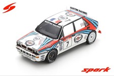 Spark S9018 1/43 Lancia Delta HF Integrale EVO No.7 3rd Tour de Corse 1992