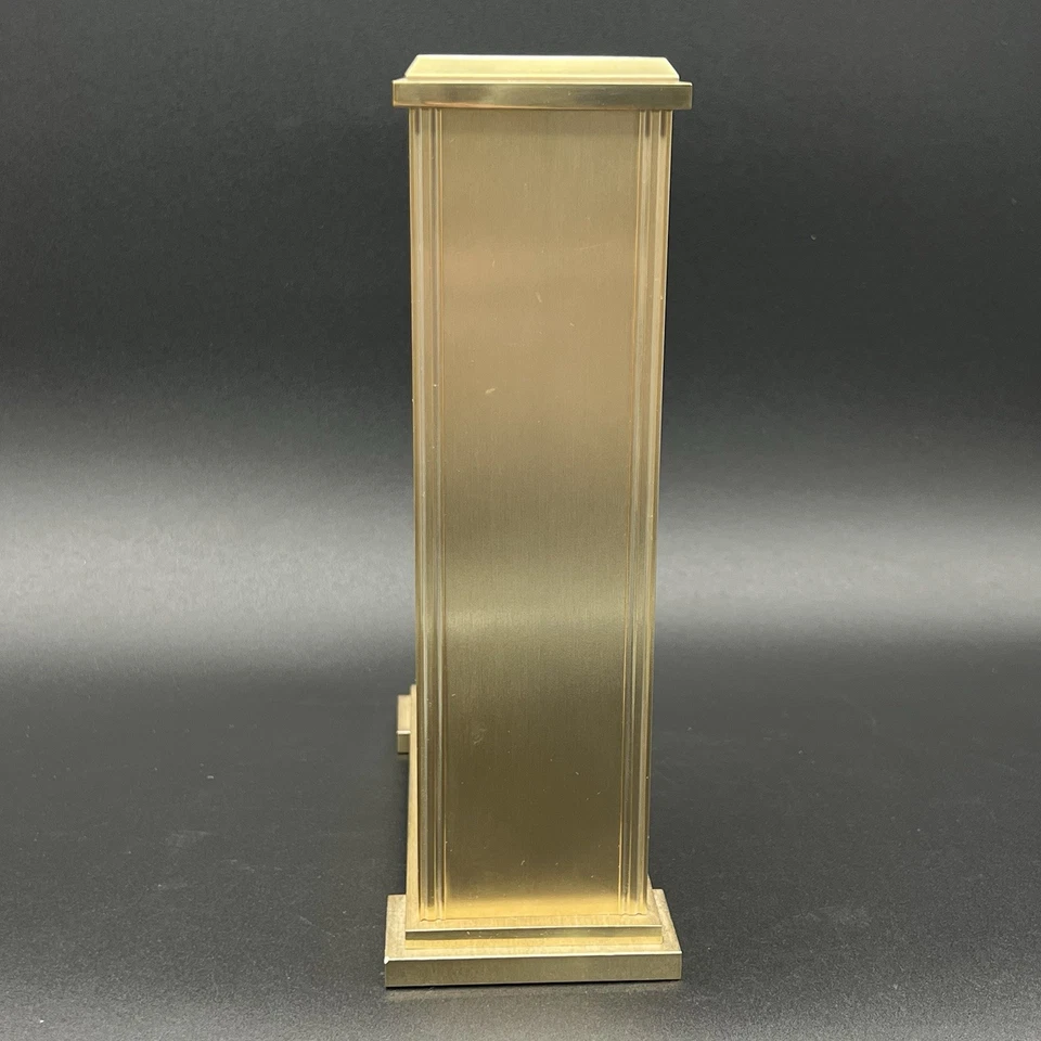 Howard Miller Exton Table Clock Brass Finish Read Description - Image 3 of 4