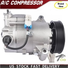 For 2010 2011 Chevrolet Cruze Ls 1.8l L4 Ac Compressor With Clutch 13395696 For 2010 2011 Chevrolet Cruze Ls 1.8l L4 Ac Compressor With Clutch 13395696
