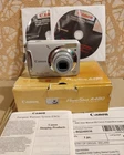 Camera Canon PowerShot A480 10.0MP & 8Gb card Digital Silver Camera Tested Work