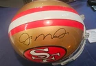 JOE MONTANA SIGNED SAN FRANCISCO 49ERS RIDDELL FULL SIZE HELMET FANATICS!  WOW!!