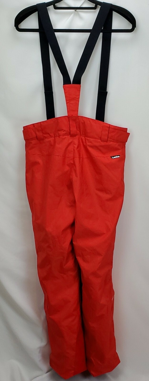Wed'ze Decathalon Ski Snowboard Suspender Pants Small Red Waterproof