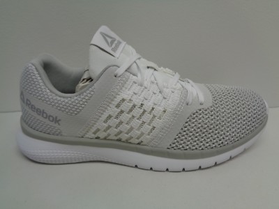 Reebok Size 9.5 M PT PRIME RUNNER White Steel Running Sneakers New Womens Shoes