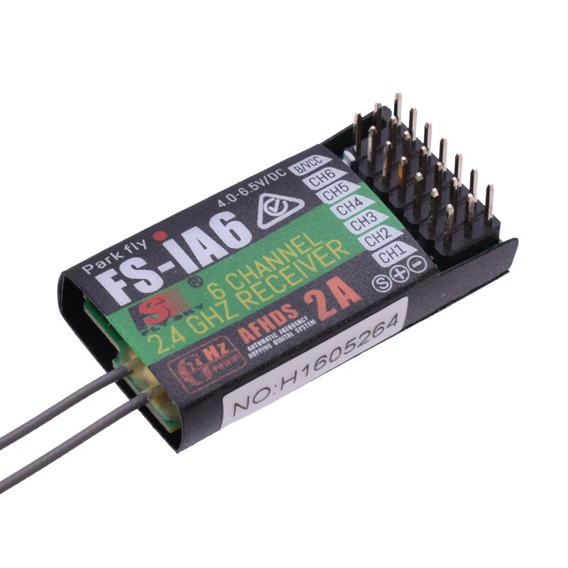 Ricevitore Flysky FS-IA6 2.4GHz 6 Canali Per Telecomando FS-I6 - VBESTLIFE - Accessorio RC