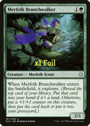 Merfolk Branchwalker #197 Foil Ixalan