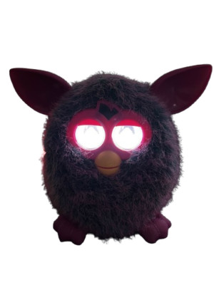 Furby in Lila/Pink/Gelb   Dein süßer Begleiter aus der Kindheit Funktioniert 