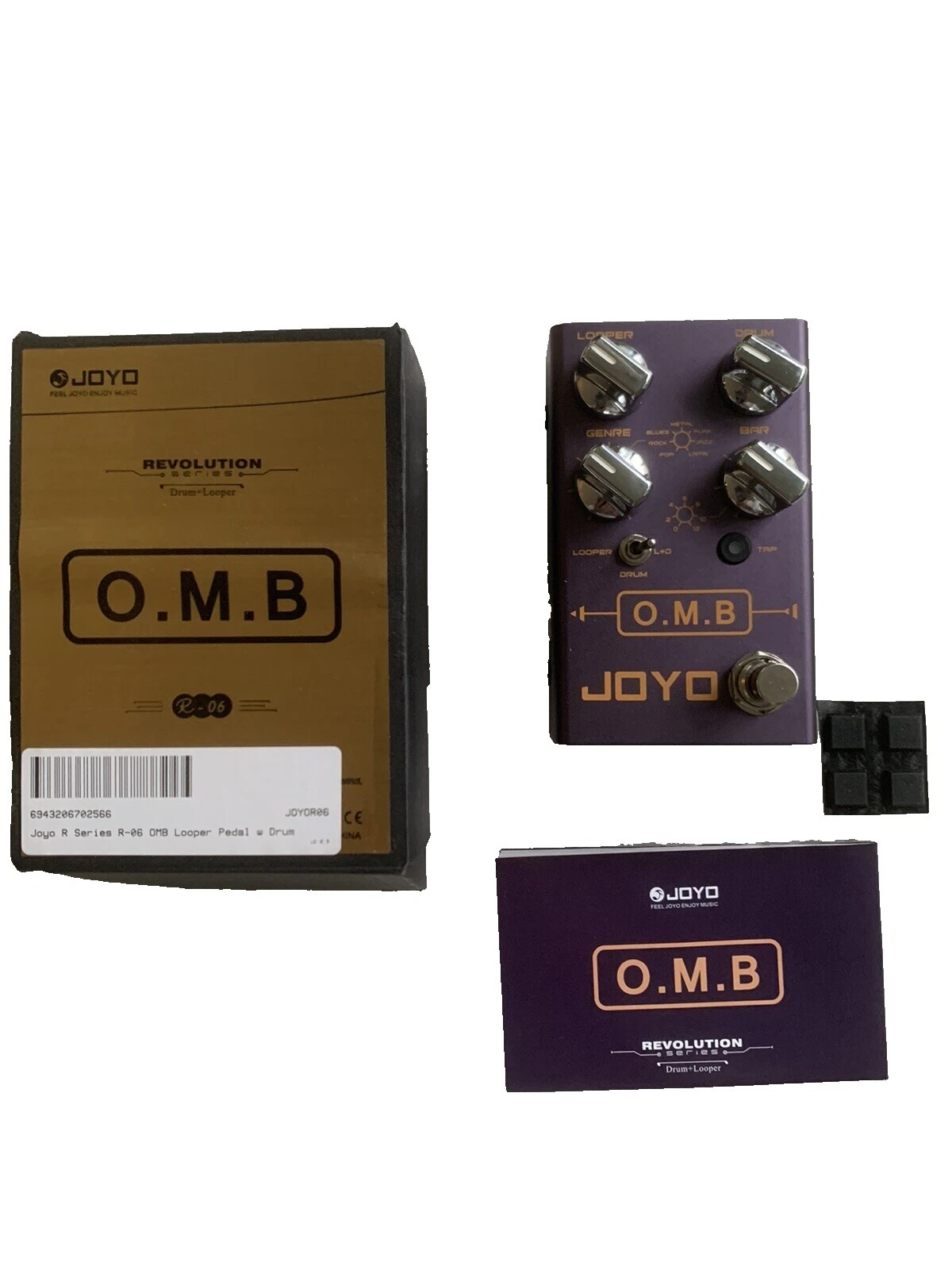 Pedales JOYO Guitar Looper y Sampler