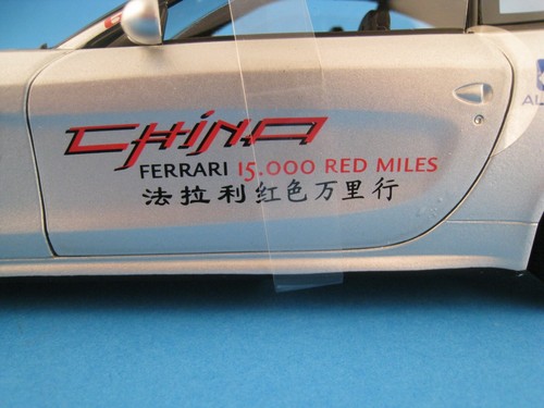 Ferrari 612 Scaglietti China 15.000 Red Miles Hot Wheels Elite 1:18 Limitiert - Picture 10 of 12