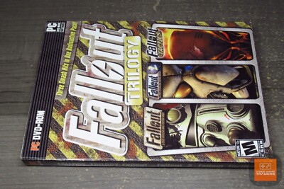 Fallout 1 + 2 + Tactics Trilogy PC DVD 2006 FACTORY SEALED!