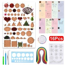 16Pcs Paper Quilling Kit for Beginners Paper Quilling Set Quilling Craft Tools