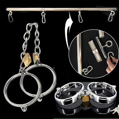 Spreizstange Beinspreizer Verstellbar Abschliebare Handfesseln Fufesseln  Bar | eBay.de