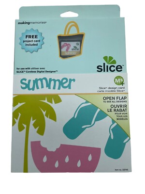 Summer Slice Memories Family Word Expressions  Design Card & Booklet NEW