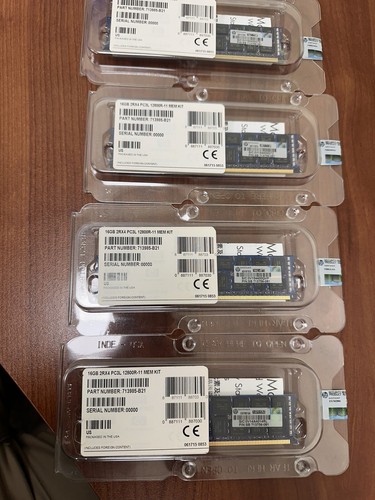 713985-B21 HPE 16GB (1x16GB) Dual Rank x4 PC3L-12800R (DDR3-1600) MEM kIT - 第 4/4 張圖片