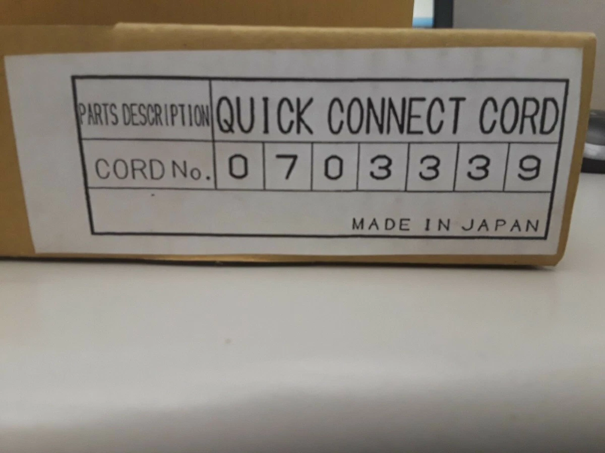 Noritz QC-1 Tankless Water Heater Quick Connect Cable 0703339 | eBay